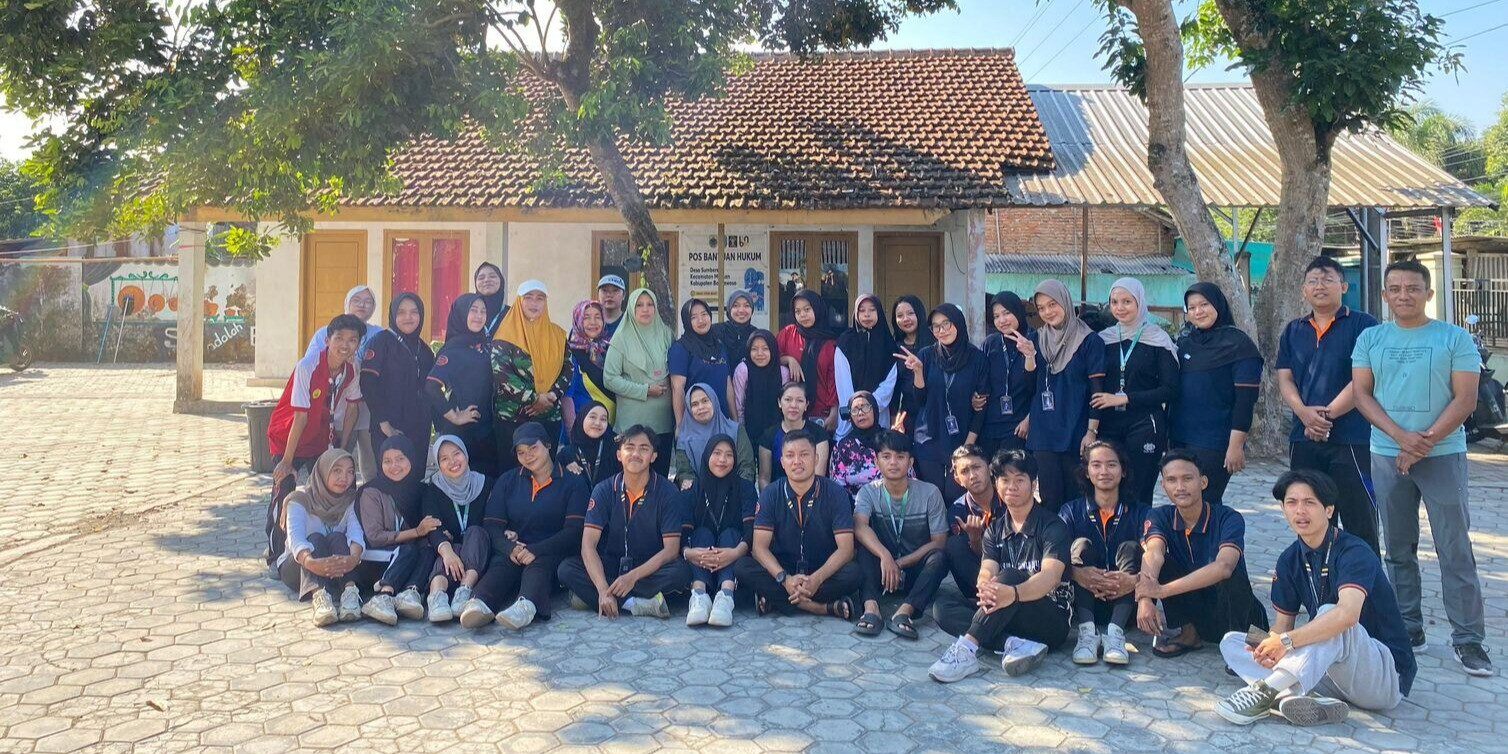 Kegiatan Senam Pagi bersama Warga dan Mahasiswa KKN
